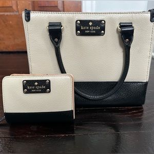 Kate Spade purse with matching wallet